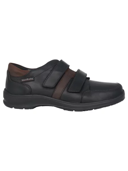 Sneakersy Mephisto na rzep czarne