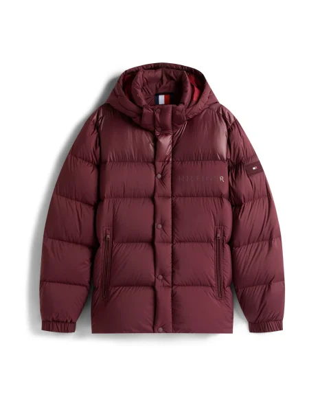 Tommy Hilfiger Geacă de puf | regular fit bordo
