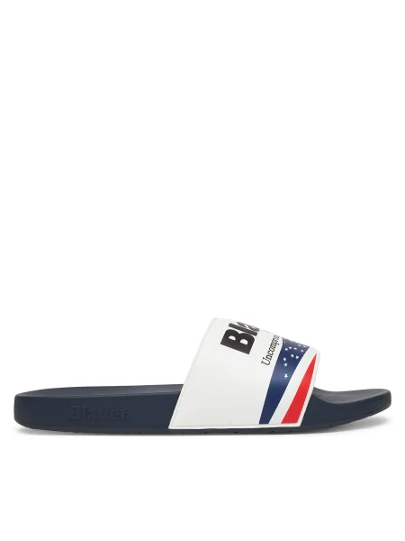 Papucs Blauer fehér