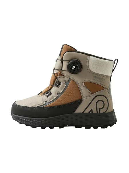 Gyerek hótaposó Reima Hallava Quicklock earthy beige. Méret: 28 EU bézs