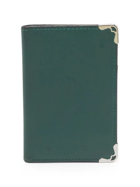 Portofel Cartier din piele verde