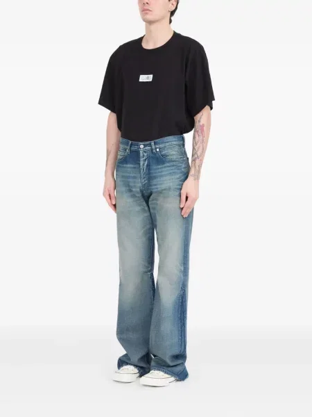 Blugi Mm6 Maison Margiela albastru