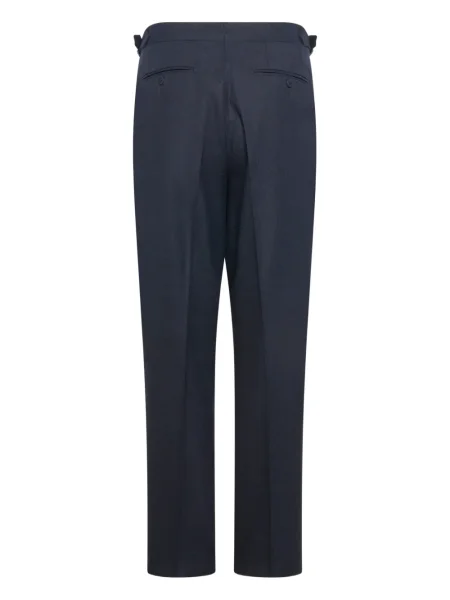 Pantaloni Franzese Collection plisate albastru