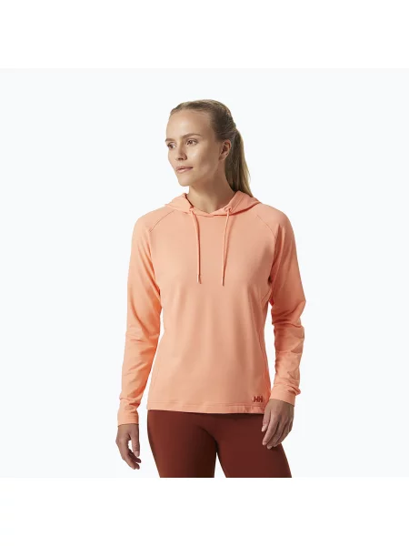 Helly Hansen trekingová mikina Verglas Light Hoodie oranžová