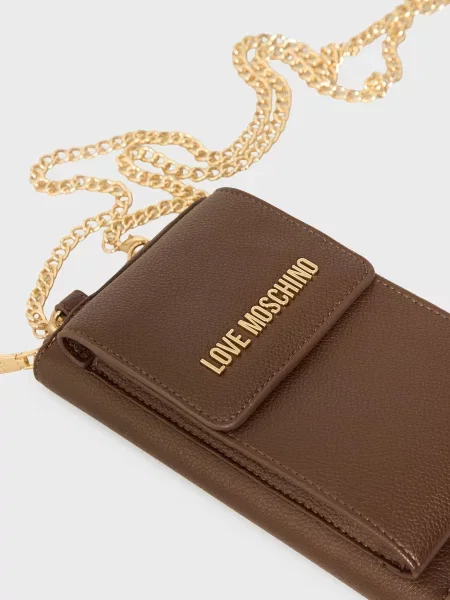 Кошелек Moschino коричневый