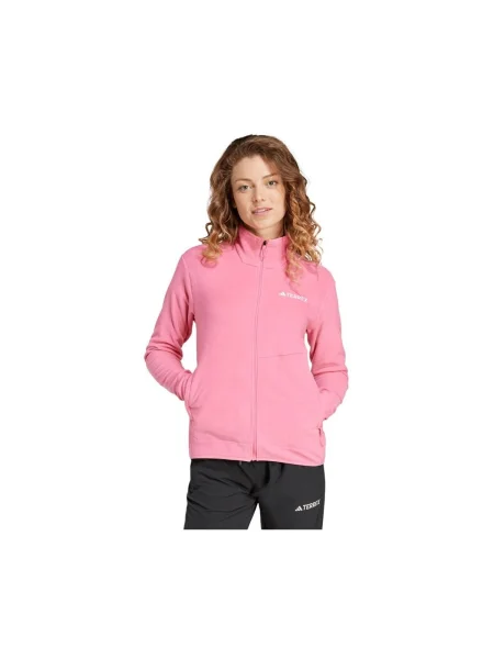 Kabát Adidas rózsaszín
