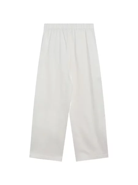 Pantaloni Max Mara alergare alb