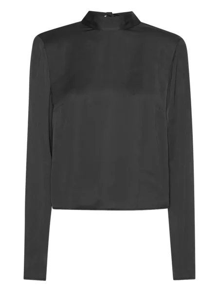 Top Rotate Birger Christensen drapat negru