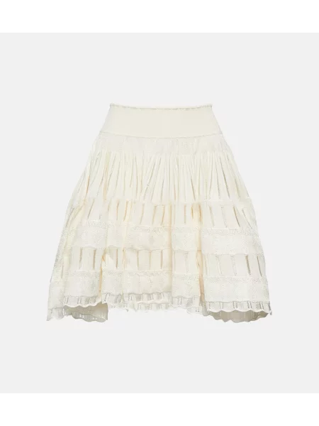 Sukňa Alaã¯a béžová