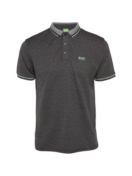 Scurt tricou polo Boss negru