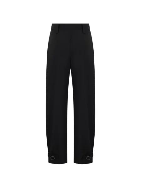 Pantaloni Moorer cu cataramă negru