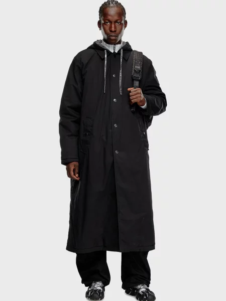 Тренч Diesel чорний