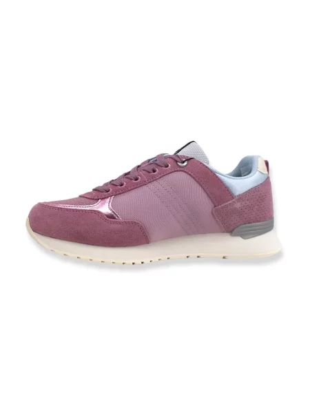 Sneakersy Colmar skórzane różowe
