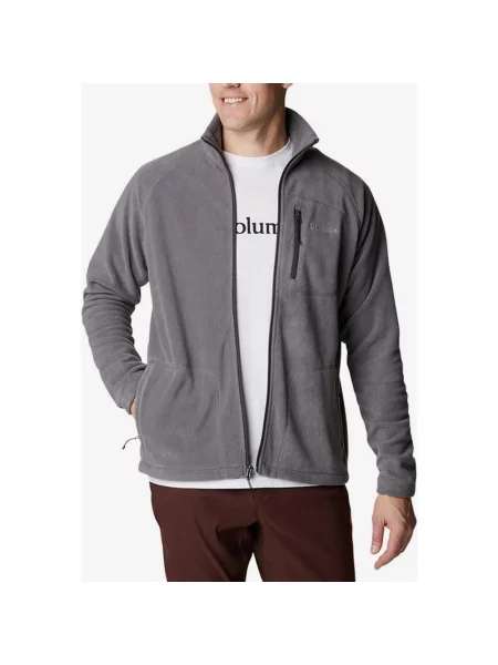 Polar Columbia Fast Trek II z zamkiem błyskawicznym na całej długości ciemnoszare logo S białe