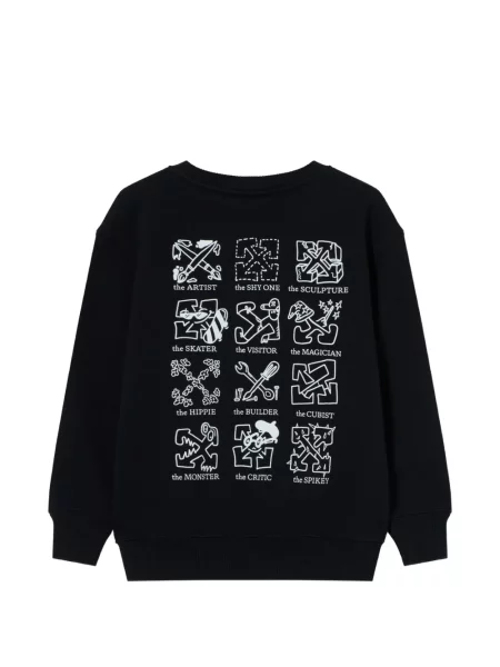 Sweter dziecięcy Off-white biały