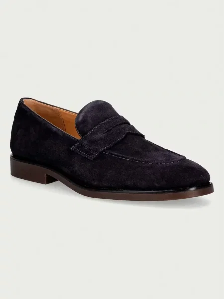 Guess loafers slip-on pentru bărbați din piele întoarsă DRIFTKIN