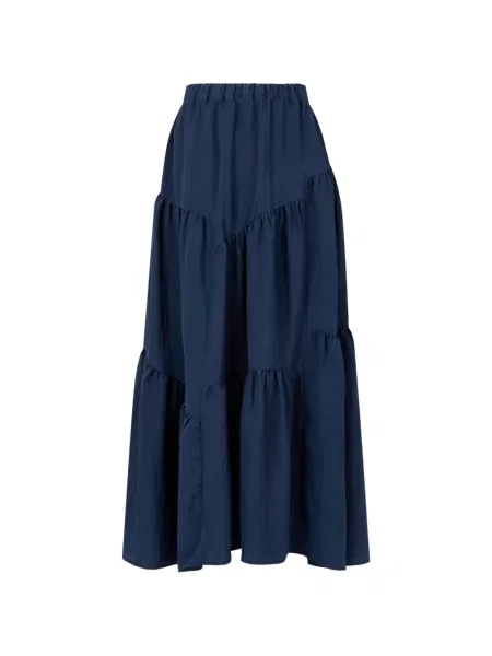 Fusta maxi Tomboy asimetrică albastru