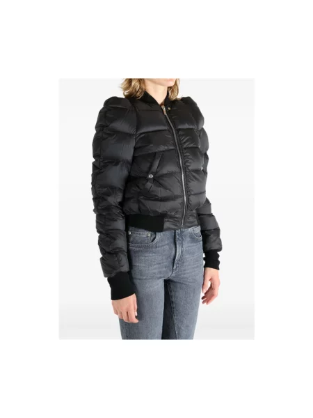 Kurtka Rick Owens pikowana czarna