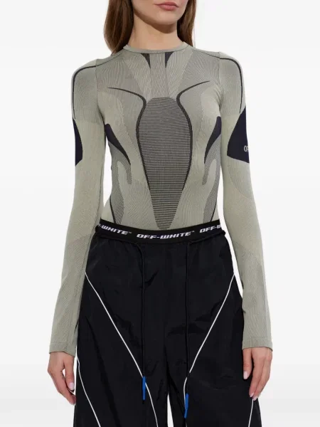 Lung body Off-white cu imagine alb