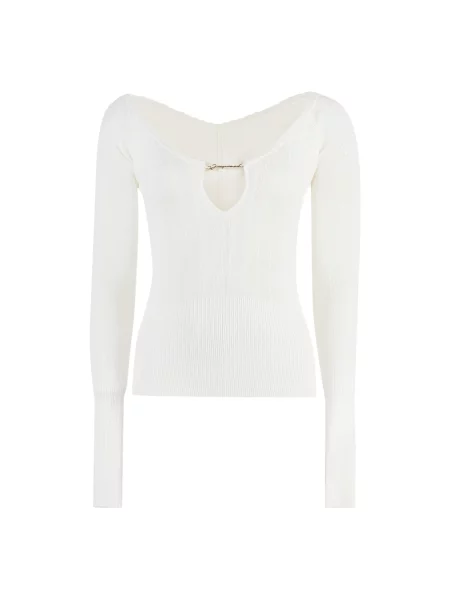Top Jacquemus biały