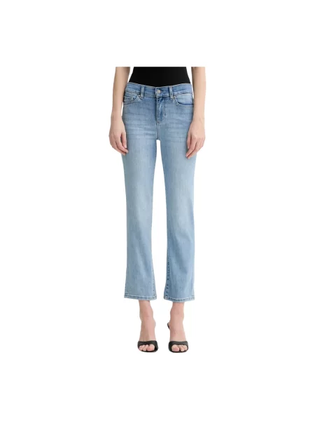 Skinny jeansy Liu Jo niebieskie