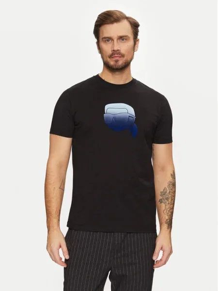 KARL LAGERFELD Tricou negru