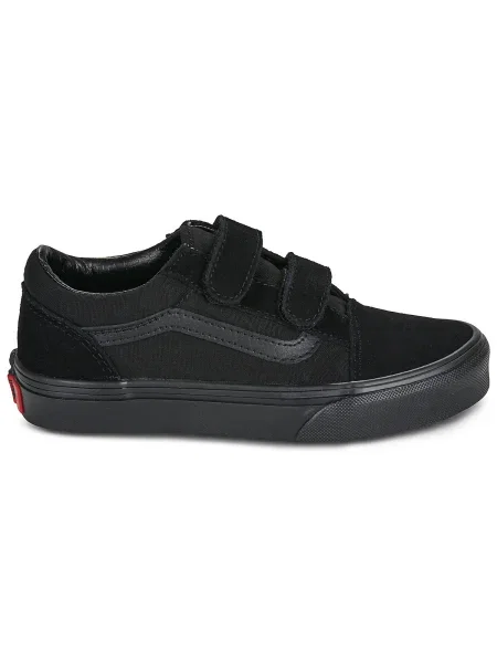 Gyerek félcipő Vans fekete