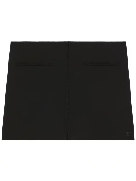 Fusta mini Courreges negru