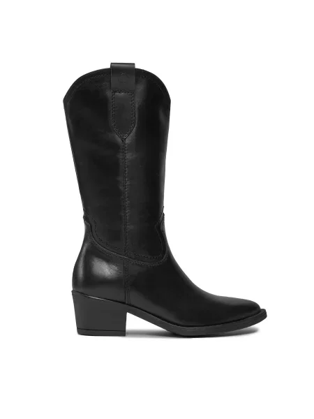 Каубойски обувки Tamaris черен