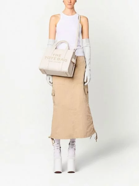 Odinė rankinė Marc Jacobs balta