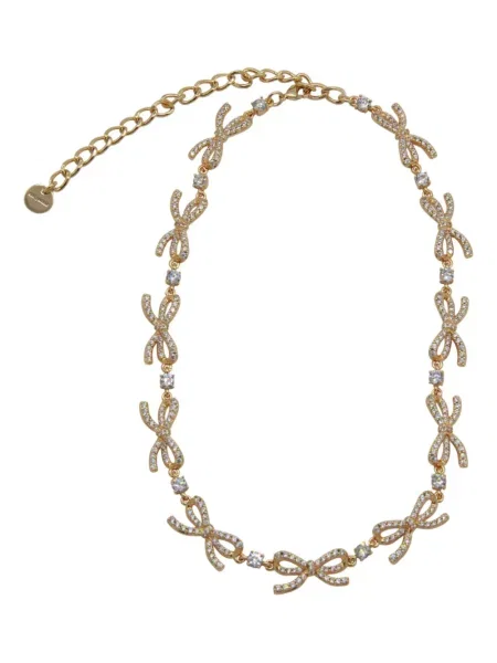 Colier Self-portrait cu funde auriu