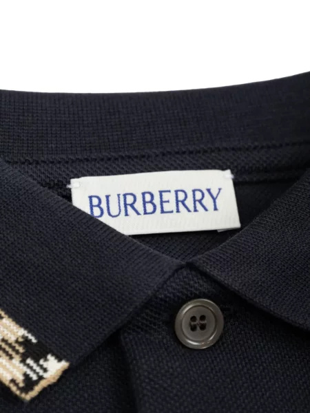 Koszulka polo dziecięca Burberry niebieska