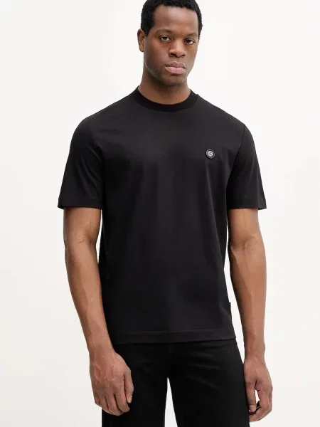 BOSS BLACK Tricou C-Taut 01 negru