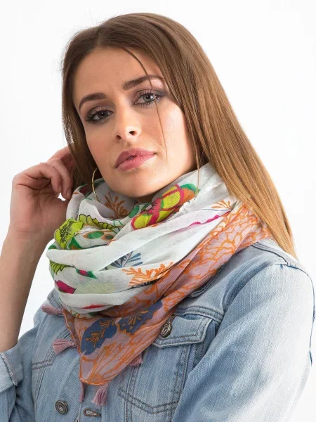 Fular Fashionhunters alb