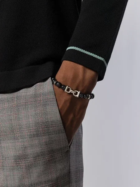 Brăţară Ferragamo cu strasuri albastru