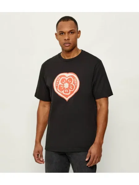 Kenzo Póló BOKE HEART fekete