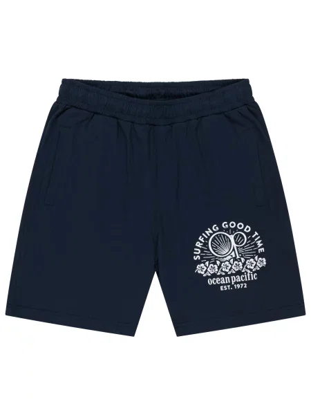 Ocean Pacific Pantaloni Supertubos bleumarin alb