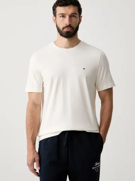 Tommy Hilfiger tričko pánske béžová