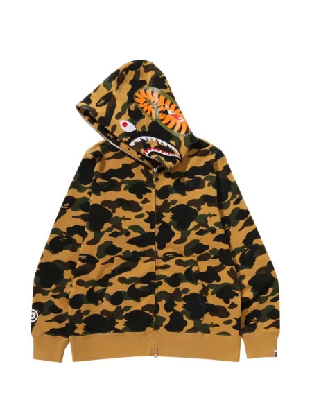 Hanorac cu glugă A Bathing Ape® cu imagine cu model camuflaj