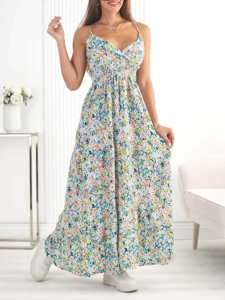 Rochie midi Resti până la genunchi de costum alb