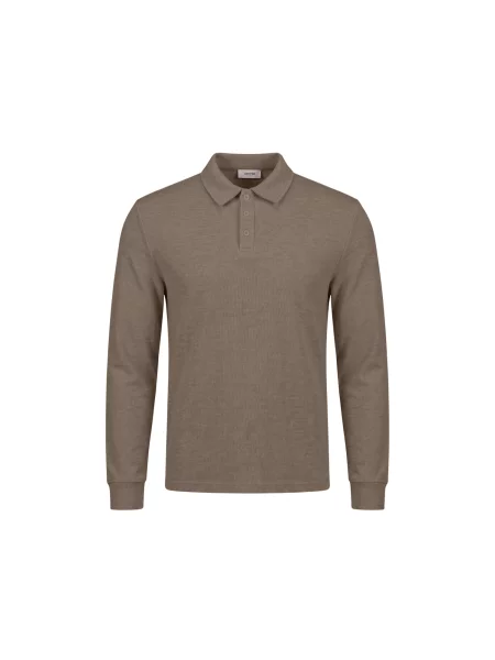 DAN FOX APPAREL Tricou Dean taupe gri