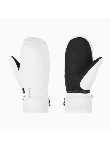 Дамски скиорски ръкавици ZIENER Kisar Aquashield Mitten white бяло