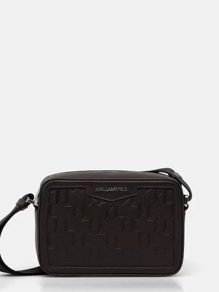 Karl Lagerfeld Torba za čez ramo temno rjava