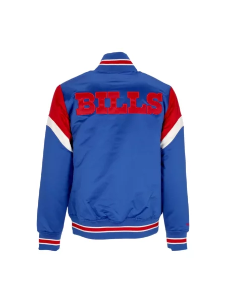 Kurtka bomber Mitchell & Ness niebieski