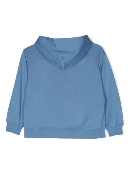 Bluza z kapturem dziecięca Mm6 Maison Margiela niebieska