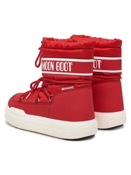 Kotníkové boty Moon Boot červené