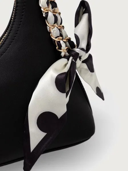Кожаная сумка хобо Aldo