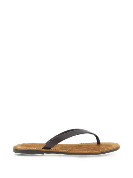 Sandale The Row din piele maro