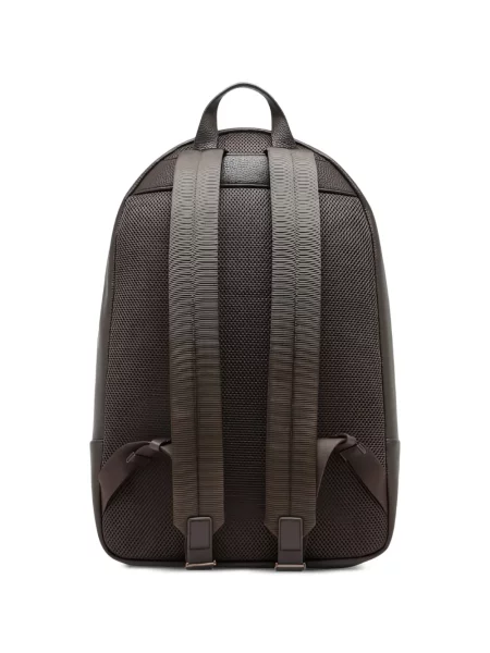 Rucsac Emporio Armani cu autograf maro