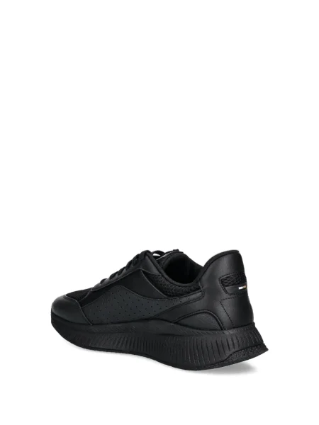 Sneakerși Boss plasă negru